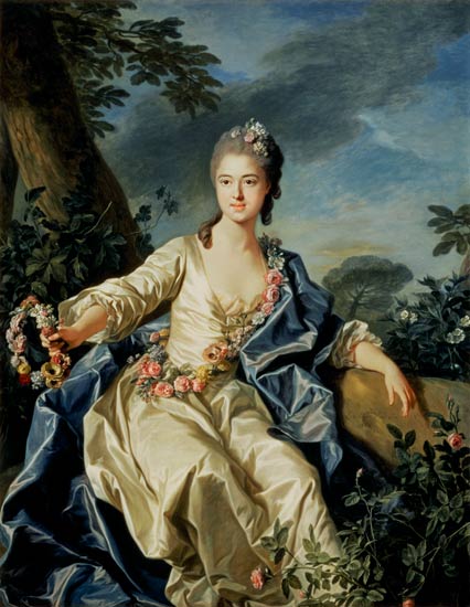 The Comtesse de Beaurepaire von Louis Michel van Loo