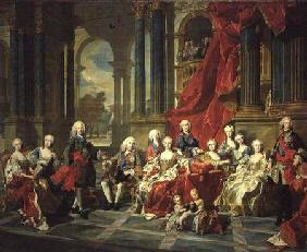 The Family of Philip V 1743
