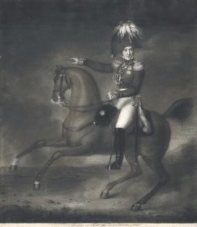 Porträt von General Graf Alexander Iwanowitsch Tschernyschow (1786-1857) 1814