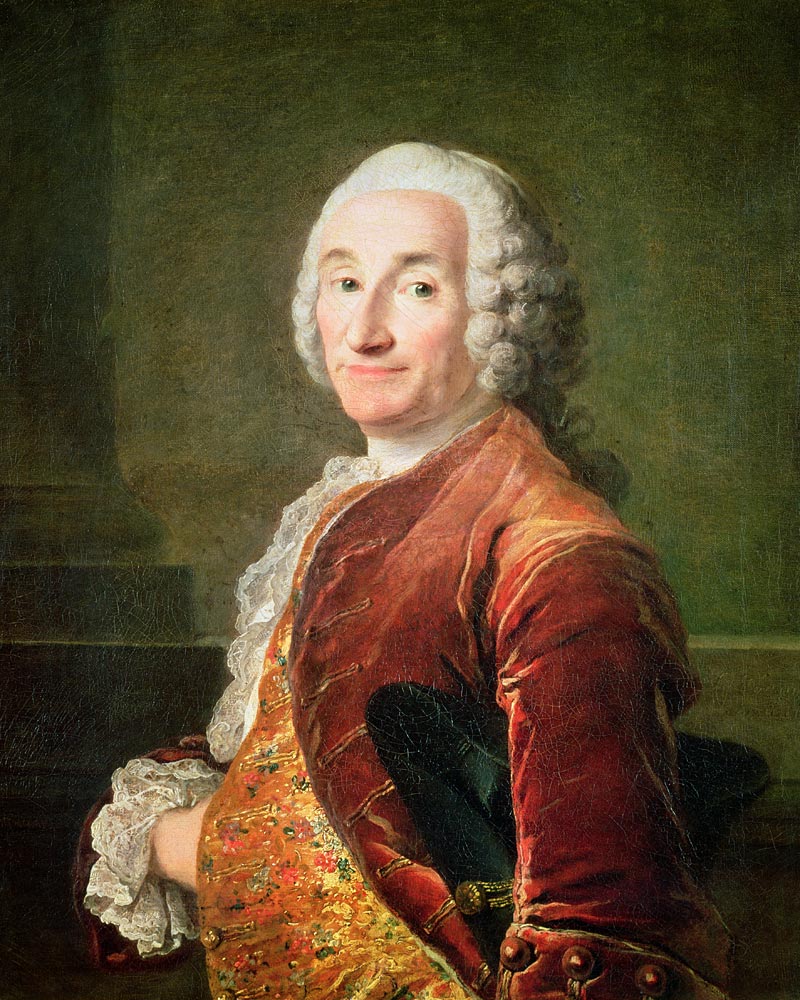 Louis Francois Armand de Vignerot du Plessis (1696-1788) Duke of Richelieu von Louis Tocqué