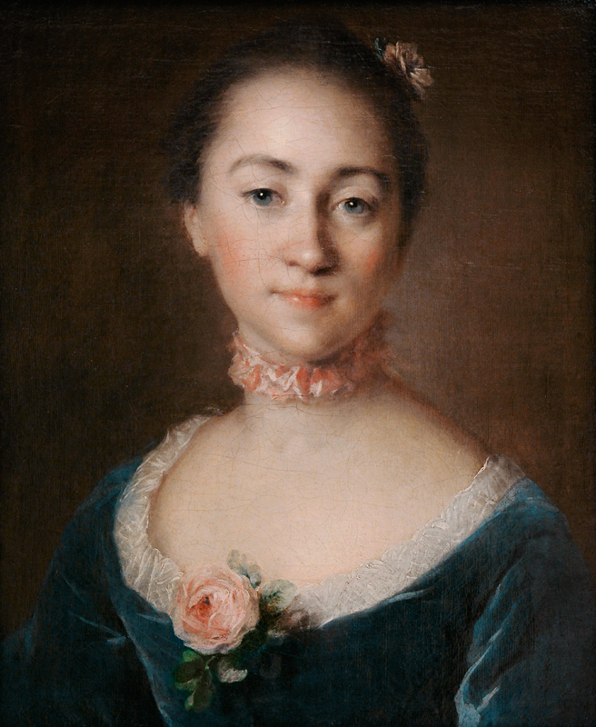 Porträt von Gräfin Ekaterina Golowkina von Louis Tocqué