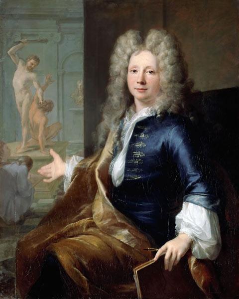 Porträt von Louis de Boullogne des Jüngeren (1654-1733)