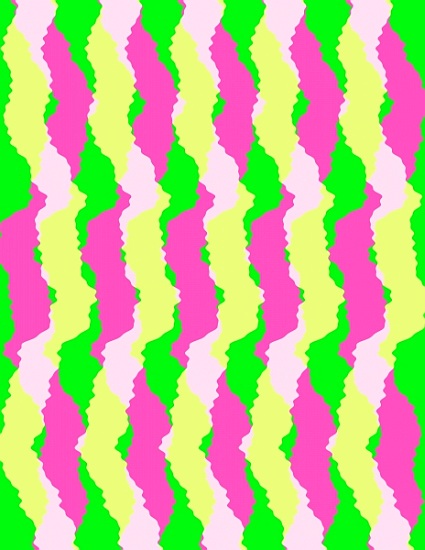 Funky Stripes von  Louisa  Hereford