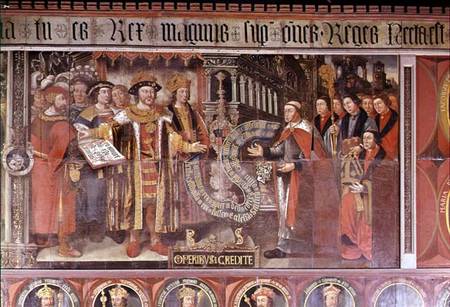 Bishop Sherbourne with Henry VIII von Louise Barnard