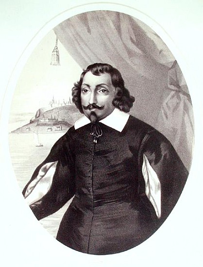Samuel de Champlain (1567-1635) 1854 von Louis Joseph Cesar Ducornet