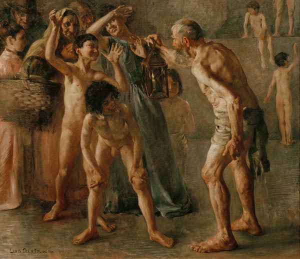Diogenes mit Laterne von Lovis Corinth