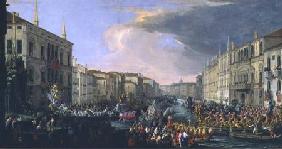Regatta Held in Honour of Frederick VI of Denmark (1671-1730)