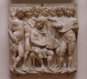 Musical angels, relief from the Cantoria c.1432-38