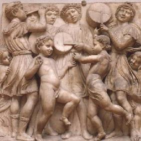 Musical angels, relief from the Cantoria c.1432-38