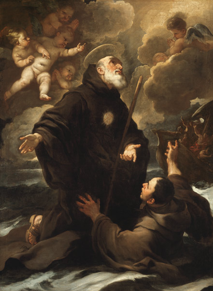 St. Francis of Paola von Luca Giordano