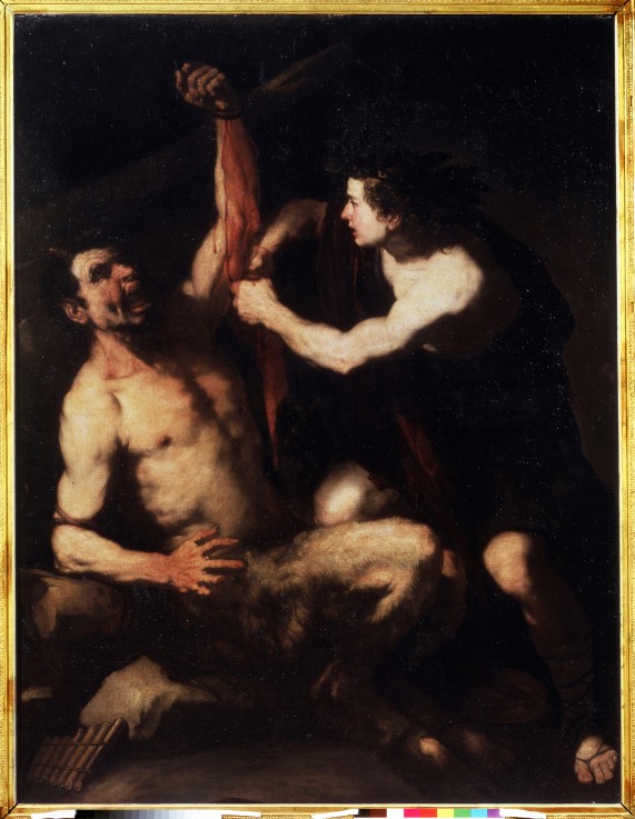 Apollon und Marsyas von Luca Giordano