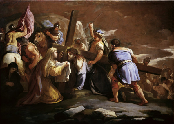 L.Giordano, Carrying the Cross von Luca Giordano