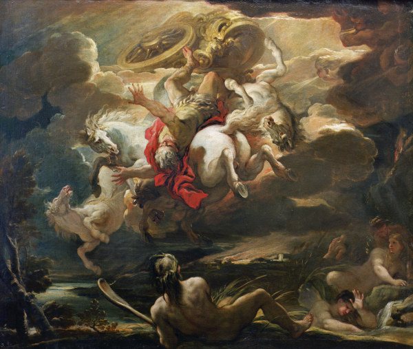 L.Giordano, The Fall of Phaeton von Luca Giordano