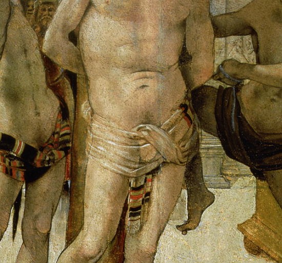 Flagellation of Christ (detail of 57541) von Luca Signorelli