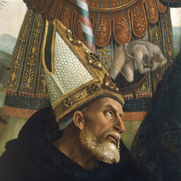 Kopf des Augustinus von Luca Signorelli