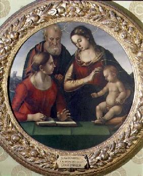 Holy Family with St. Catherine