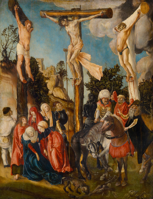 Die Kreuzigung Christi von Lucas Cranach d. Ä.