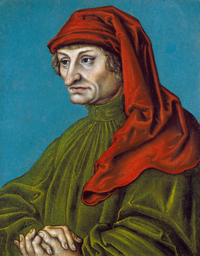 Portrait of a Man von Lucas Cranach d. Ä.