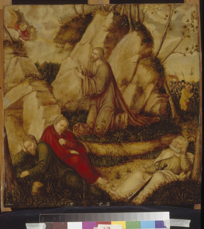 Christus am Ölberg von Lucas Cranach d. Ä.