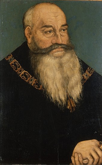 George the bearded von Lucas Cranach d. Ä.