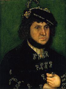 Kurfürst Johann der Beständige von Sachsen von Lucas Cranach d. Ä.