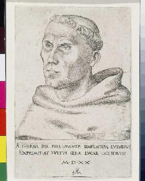 Luther als Augustinermönch 1520