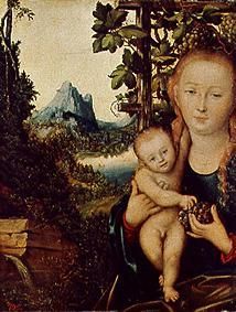 Maria mit dem Kind. von Lucas Cranach d. Ä.