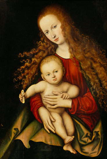 Maria mit dem Kinde von Lucas Cranach d. Ä.