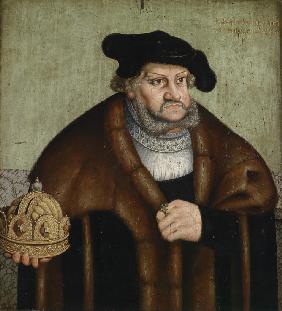 Porträt von Friedrich der Weise (1463-1525), Kurfürst von Sachsen
