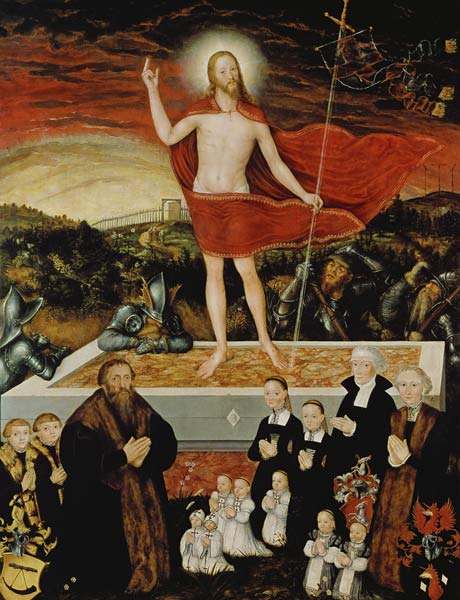 Allegorie der Erlösung von Lucas Cranach d. J.