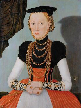 Weibliches Portrait 1564