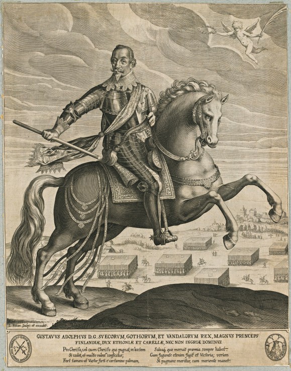 Gustav II. Adolf von Schweden von Lucas Kilian