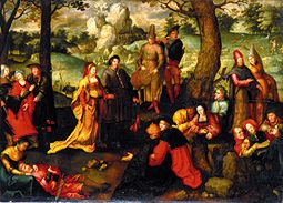 Szenen aus dem Leben der hl. Maria-Magdalena von Lucas van Leyden