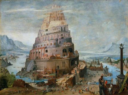 Der Turmbau zu Babel 1595