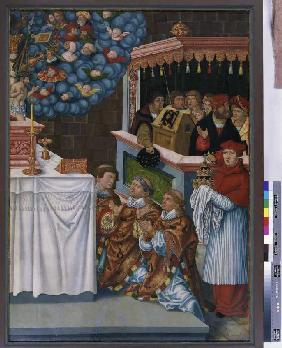 Die Messe des Heiligen Gregor 1520/25