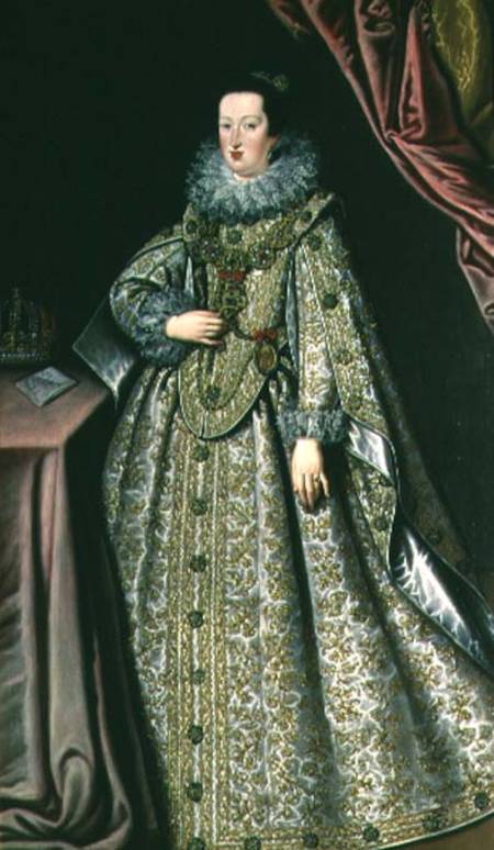 Eleanor Gonzaga (1598-1655), wife of Ferdinand II (1578-1637) Holy Roman Emperor von Lucrina Fetti