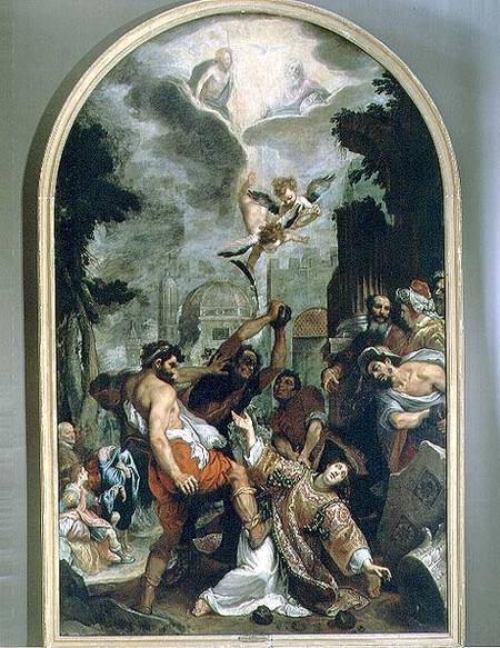 The Martyrdom of St. Stephen von Ludovico Cardi Cigoli