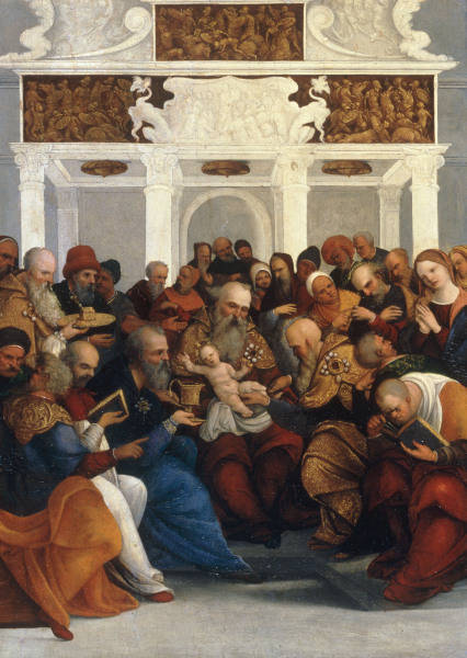 L.Mazzolino, Beschneidung Jesu von Ludovico Mazzolino