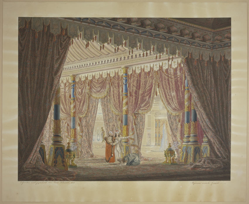Orientalischer Saal von Ludwig Daniel Philipp Schmidt