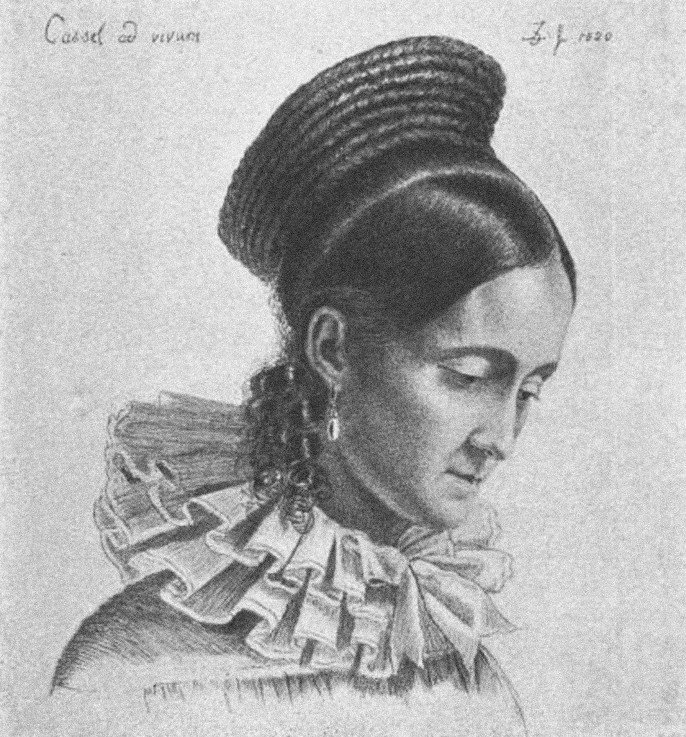Charlotte Amalie Hassenpflug von Ludwig Emil Grimm