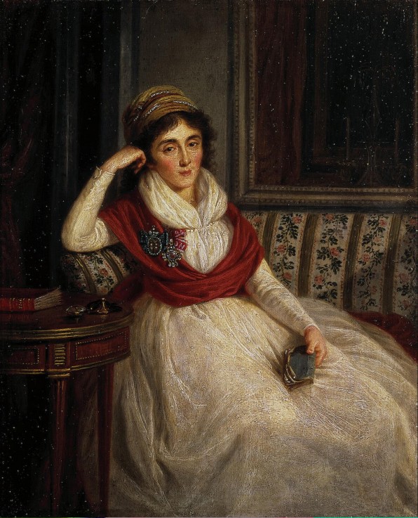 Porträt von Fürstin Ekaterina Golenischtschewa-Kutusowa (1754-1824) von Ludwig Guttenbrunn