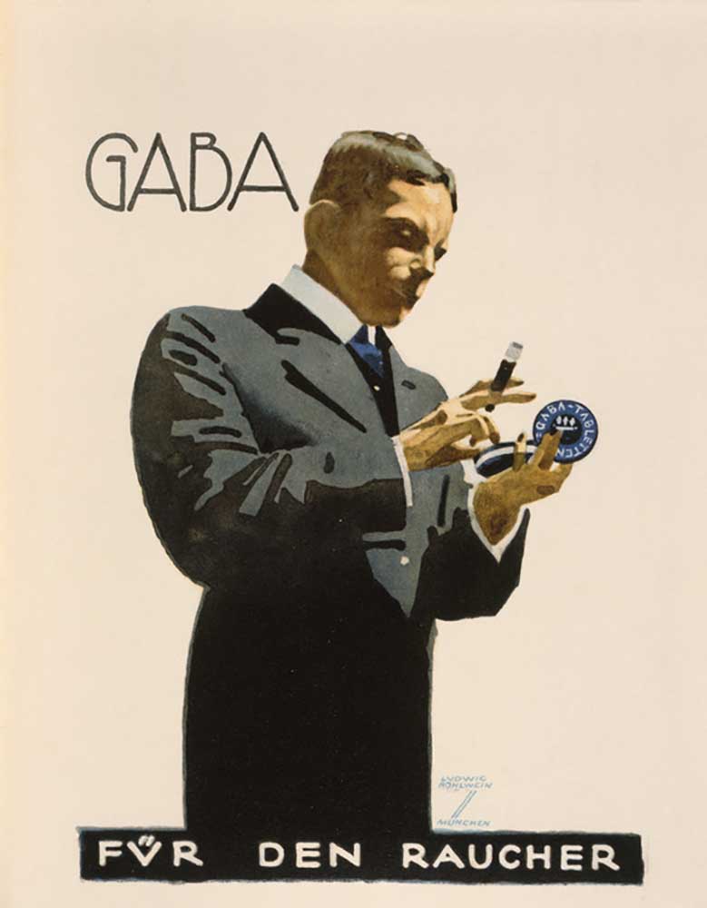 Gaba / Für den Raucher von Ludwig Hohlwein