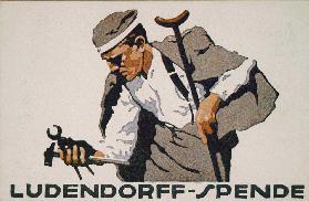 Ludendorff-Spende für Kriegsbeschädigte 1914