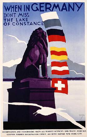 Plakatwerbung Bodensee in Deutschland, 1949 1949