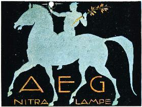 AEG / NITRA LAMPE 1916