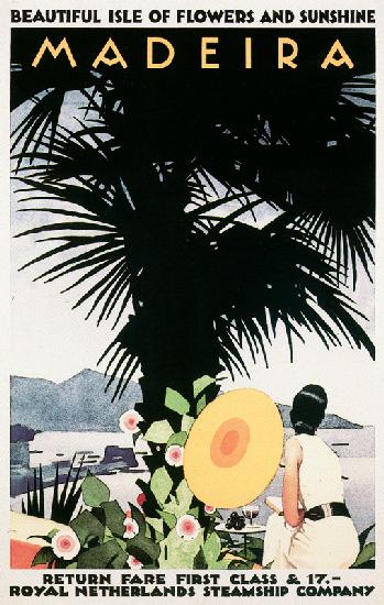 Beautiful Isle of Flowers and Sunshine MADEIRA 1935
