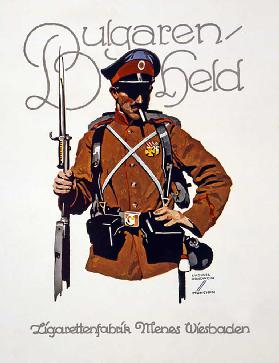 Werbung für "Bulgaren-Held", Kneipe. 1915 1915