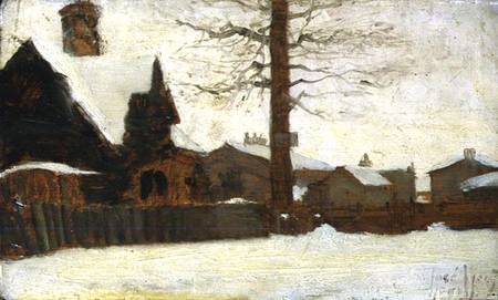 A Winter Scene von Ludwig Munthe