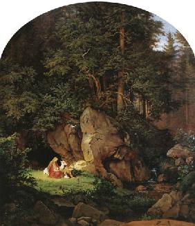 Genoveva in der Waldeinsamkeit 1839-41