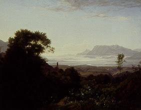 Morgen bei Palestrina im Appeningebirge 1829